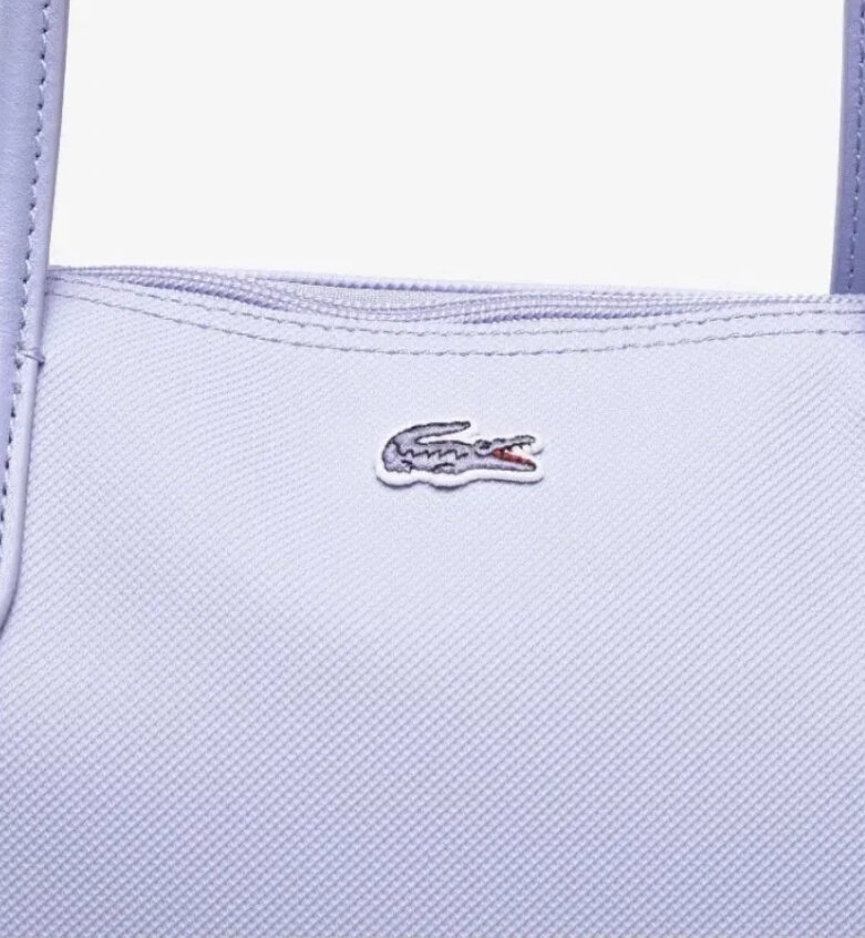 Sac cabas en cuir lavande