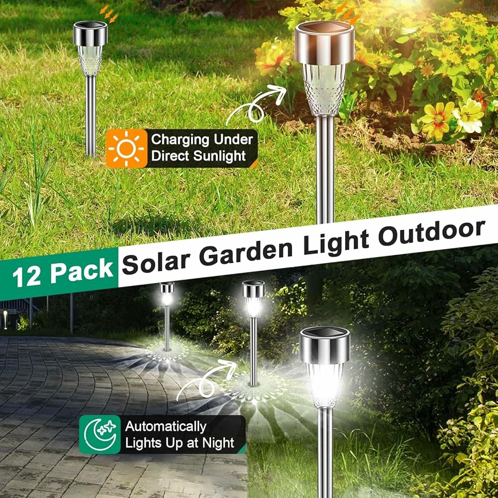 Lampes solaires jardin extérieures