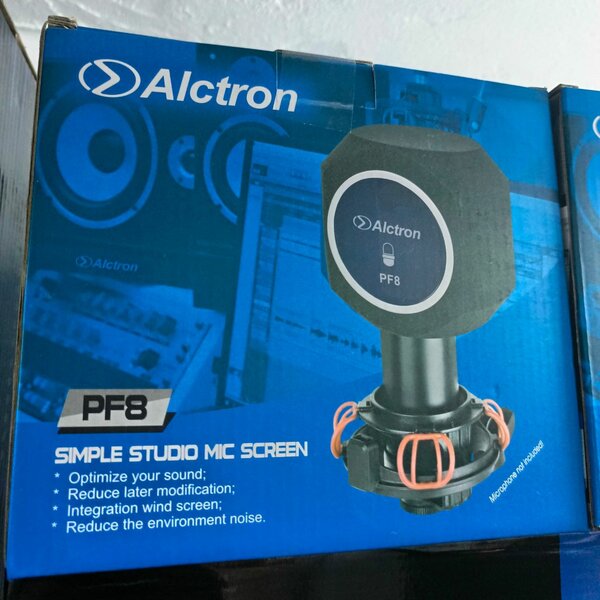 Alctron Pf8 Pop Filter - Portable Booth Microphone Shield