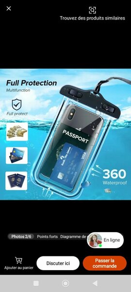 Pochette intelligente