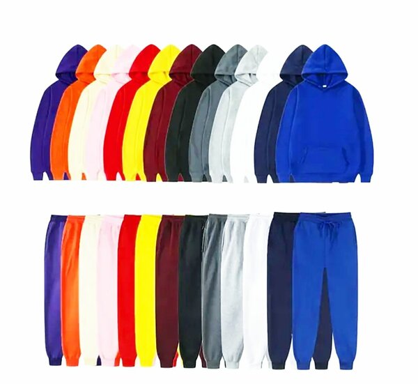 Ensemble de survêtement unisexe coloré