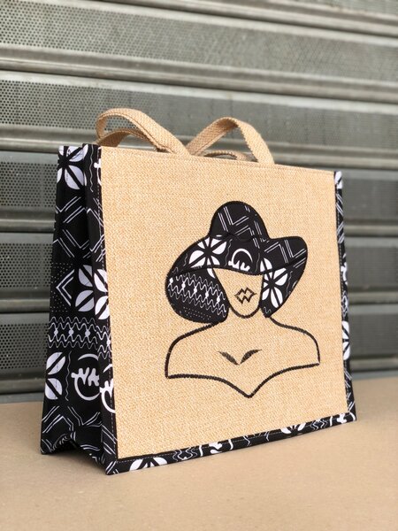 Sac cabas en toile design