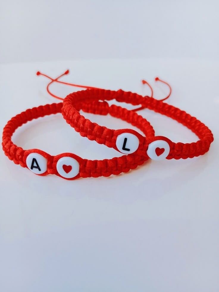 Bracelets d'amour personnalisés