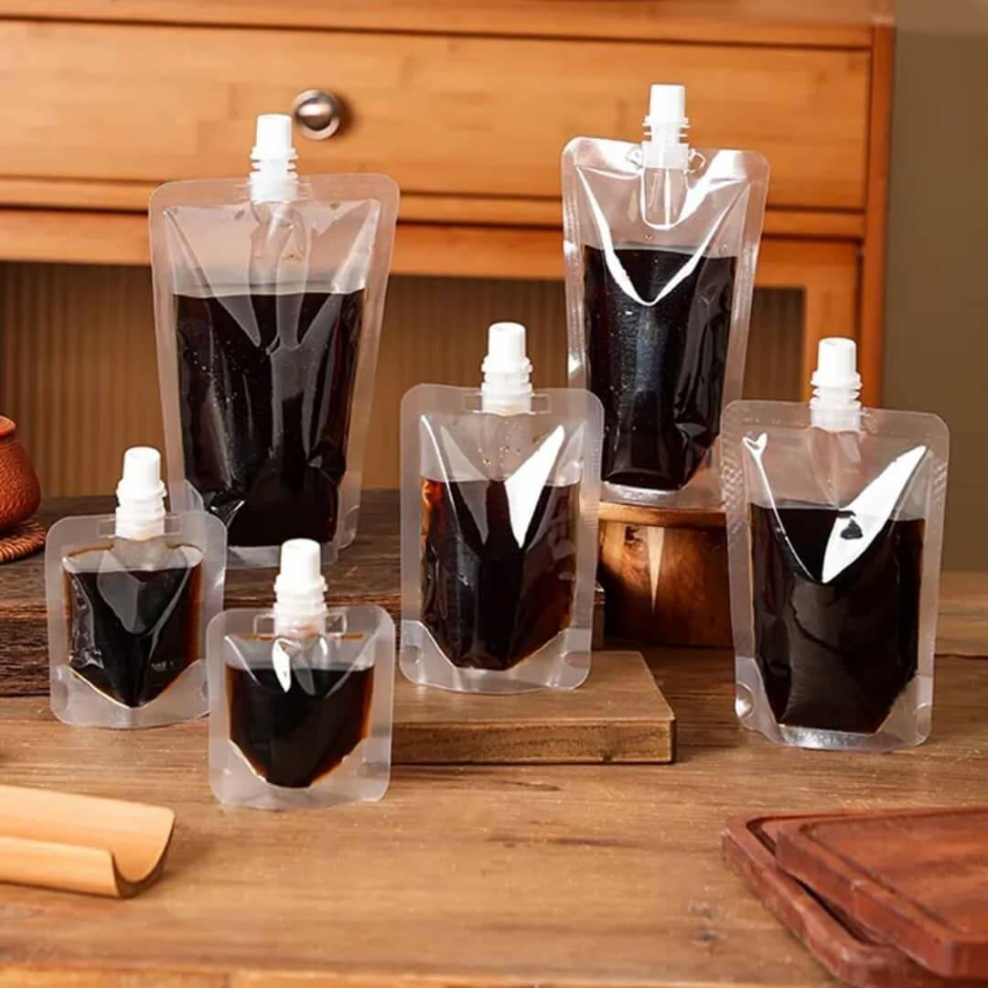 Sachets Réutilisables à Bec Verseur