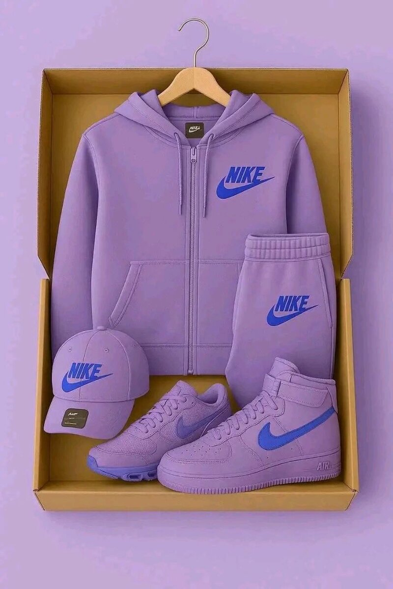 Ensemble de sport Nike violet