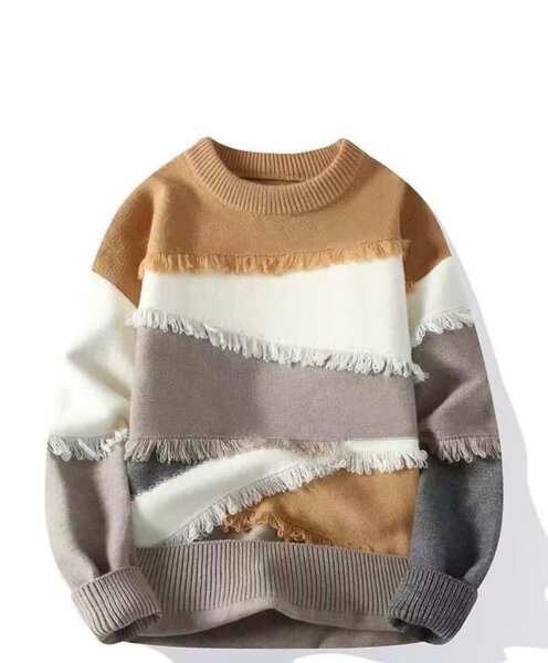 Pulls en maille à rayures tendance
