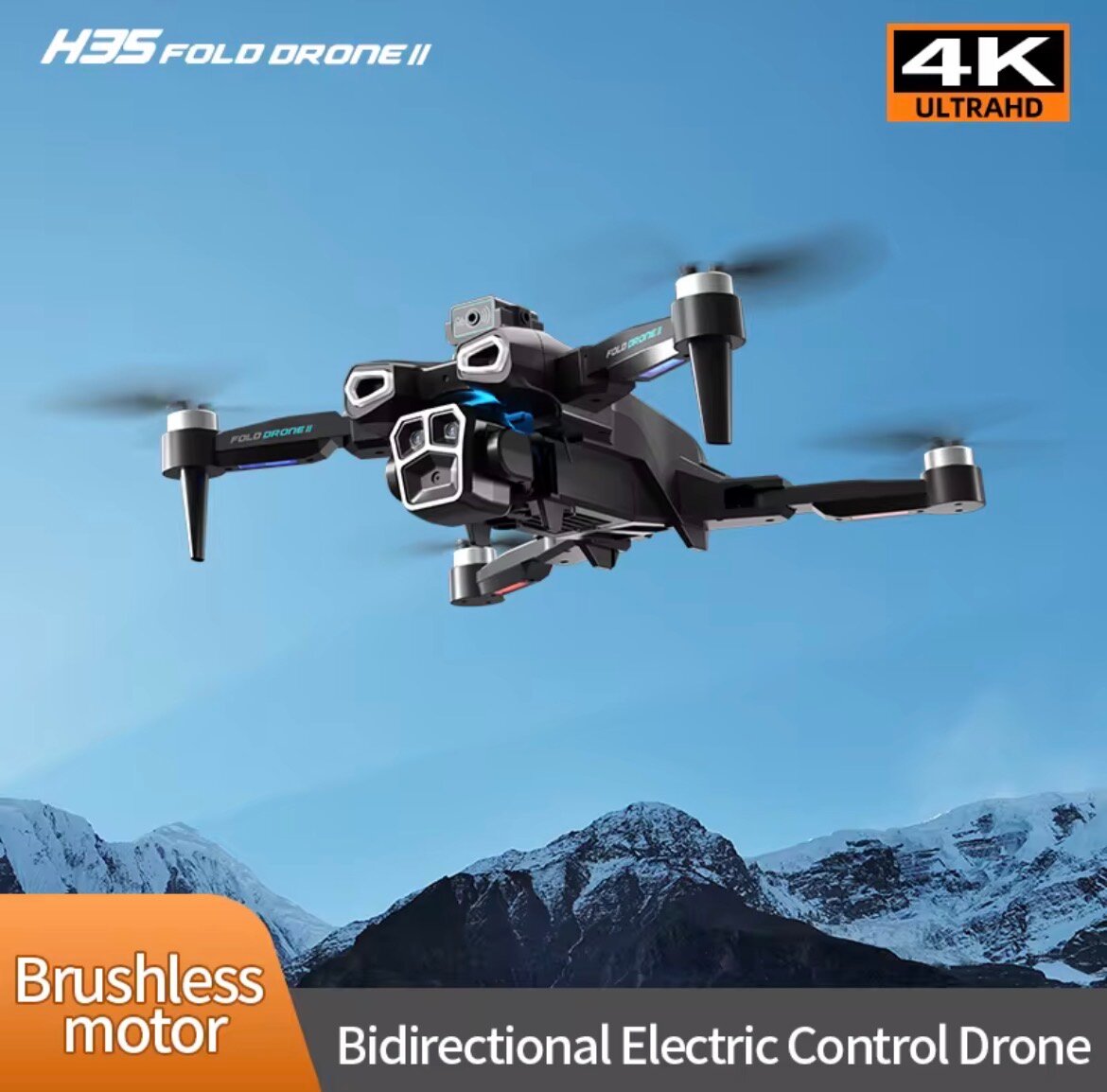 Drone Pliable 4K Ultra HD