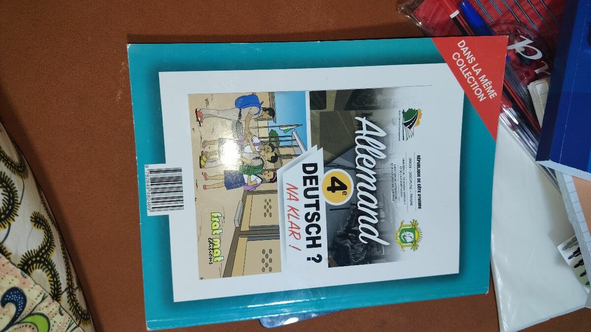 Livre d'Allemand 3e et 4e