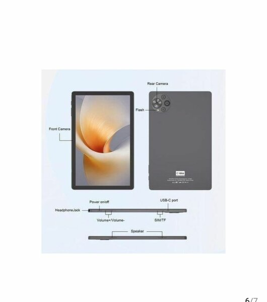 Tablette 8GB RAM 1TB ROM