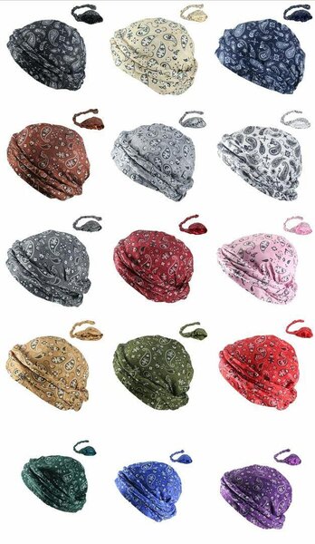 Bonnet Bandana Multicolore