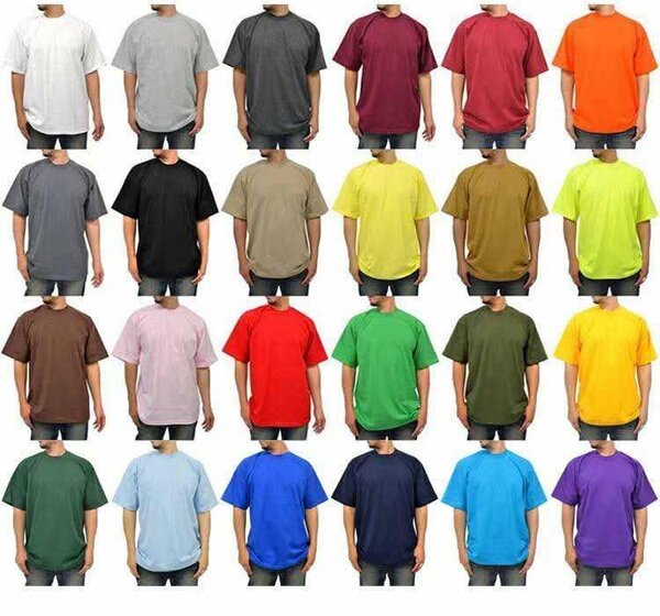 T-shirts basiques colorés
