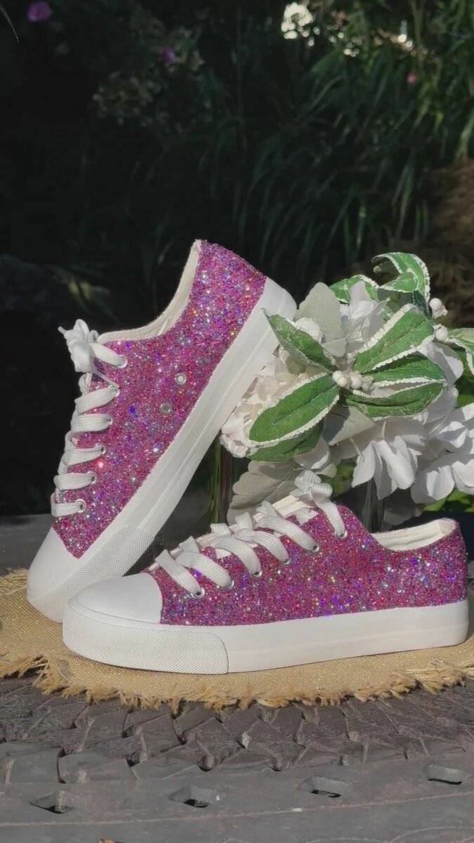 Glitter sneakers