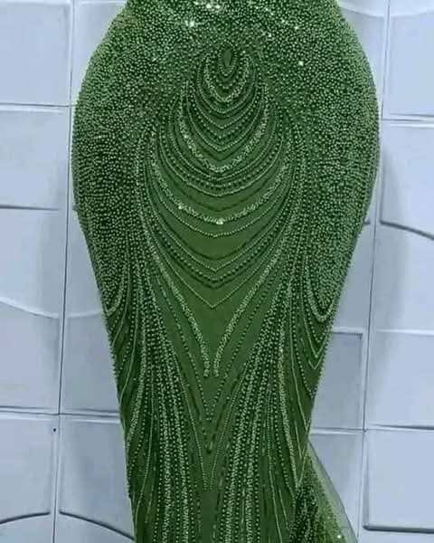 Beaded lace for wedding