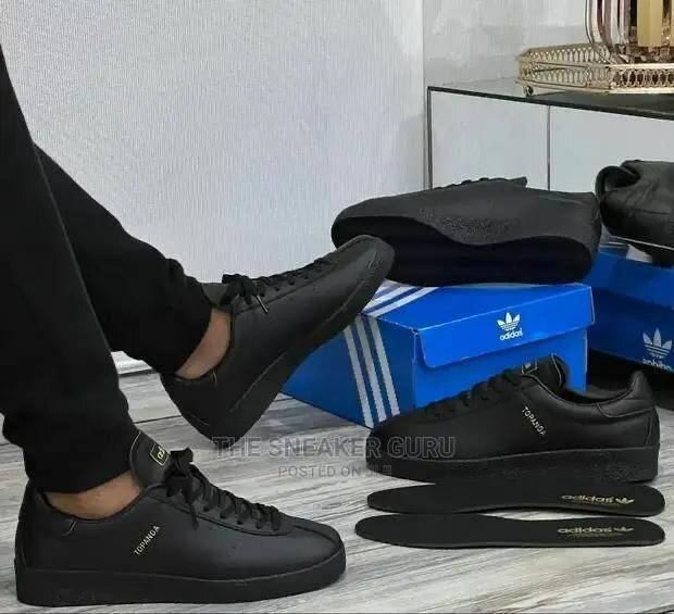 adidas Black VL Court 3.0 Trainers