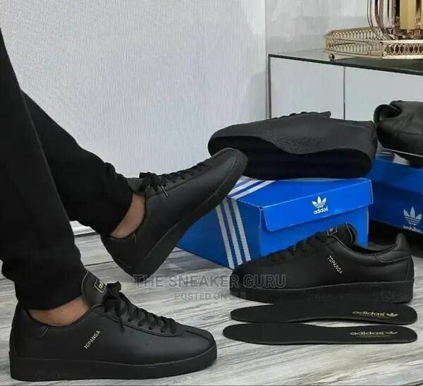 adidas Black VL Court 3.0 Trainers