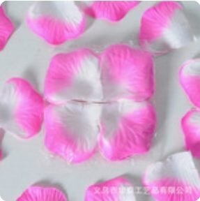 Pétales de fleurs en soie décoratives