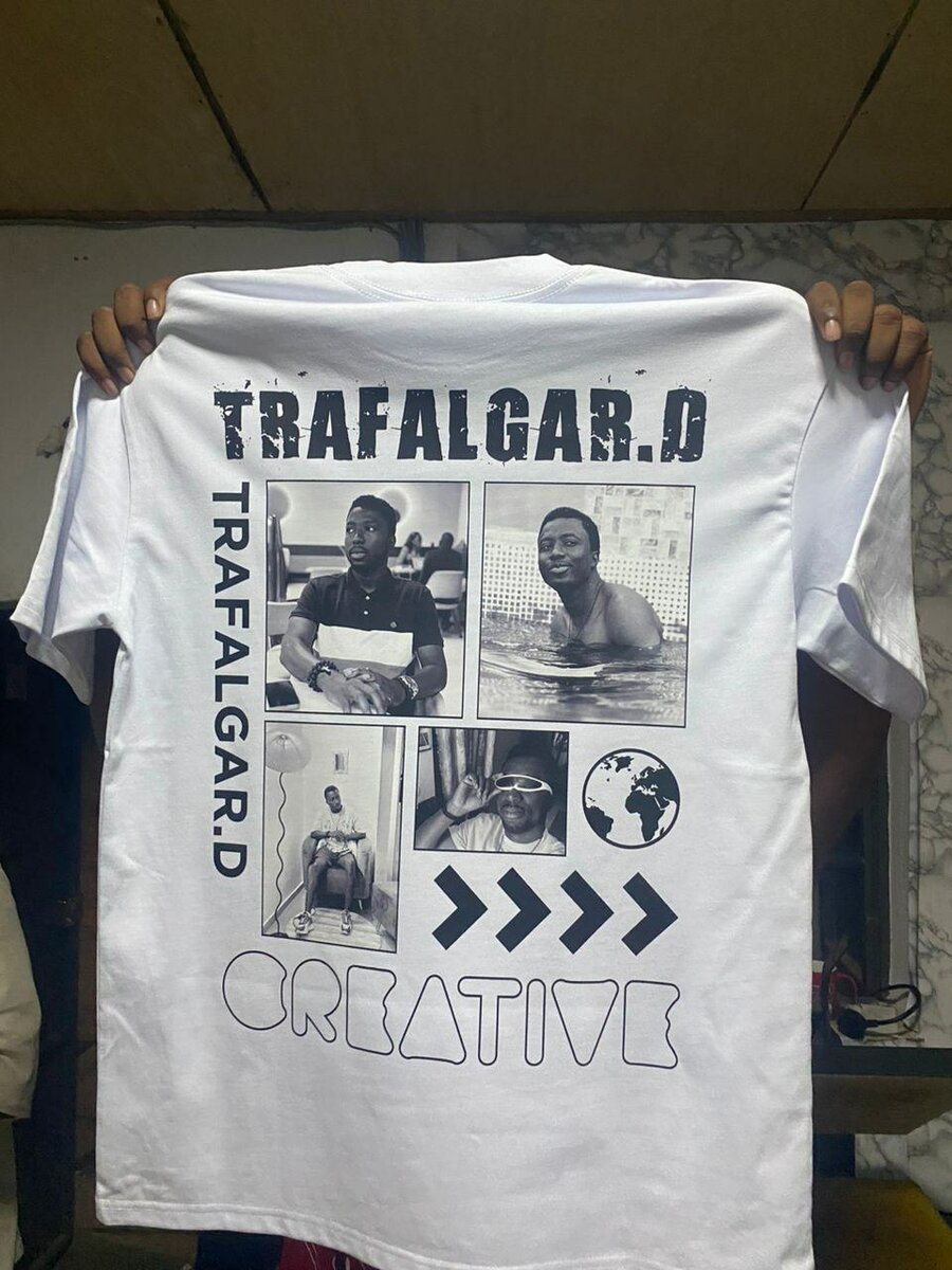 T-shirt créatif personnalisable