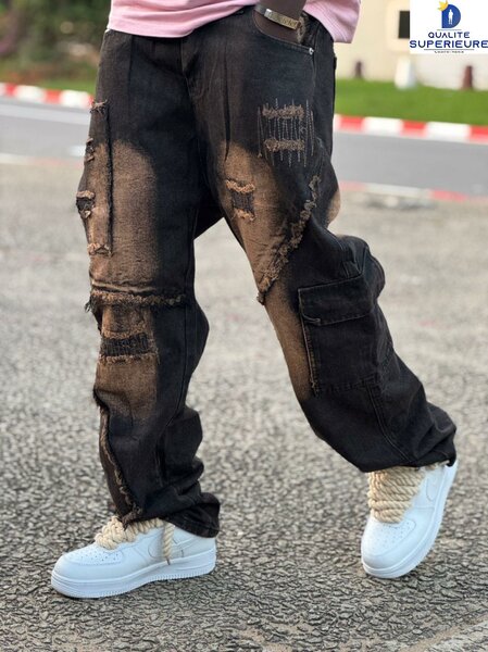 Pantalon baggy stylé unisexe