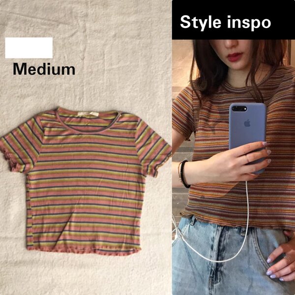 Salaula crop tops and tops