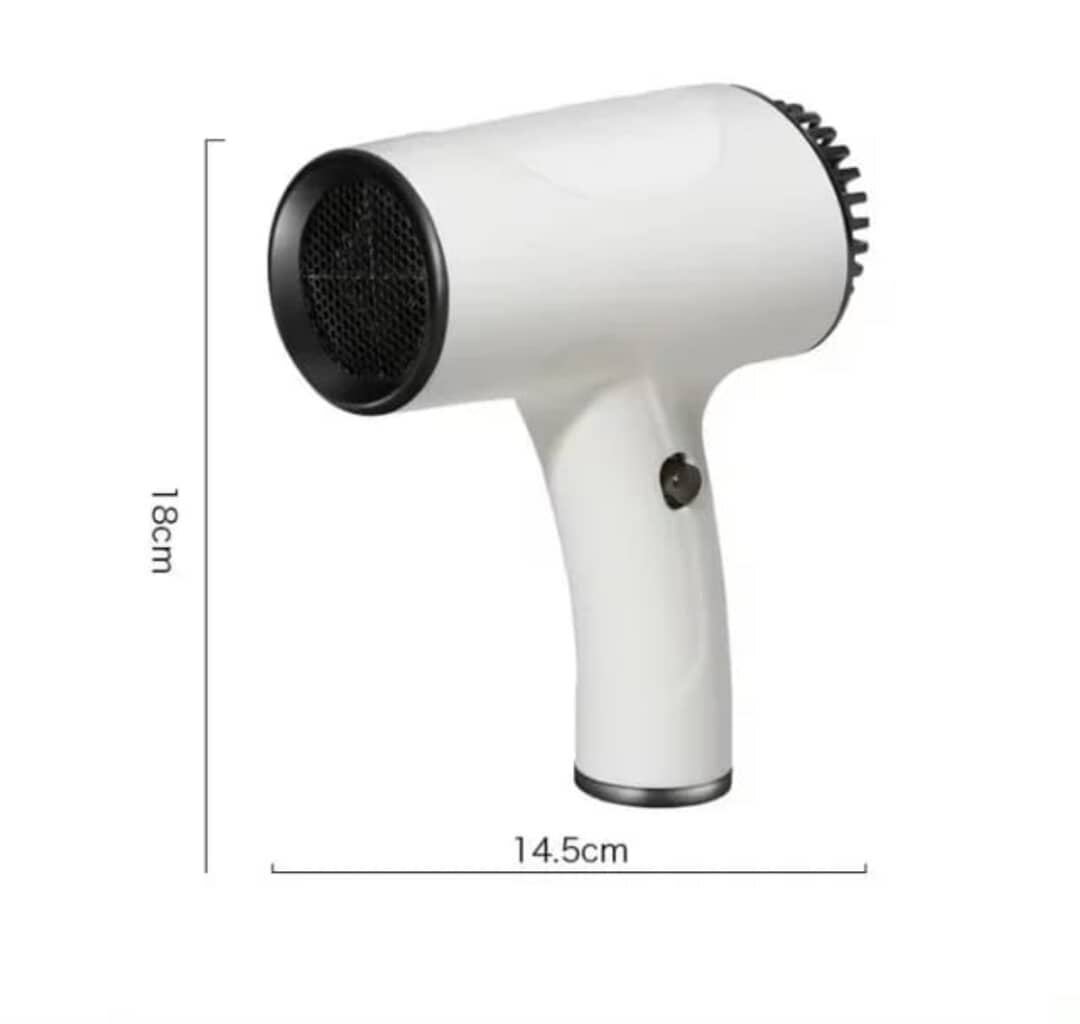 Sèche-cheveux sans fil compact