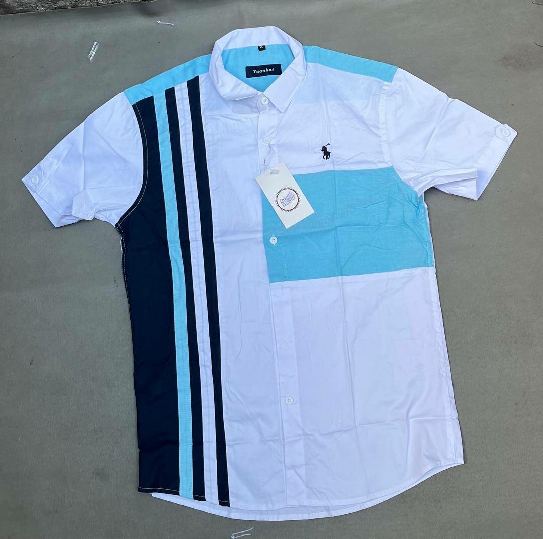 Chemise à rayures homme