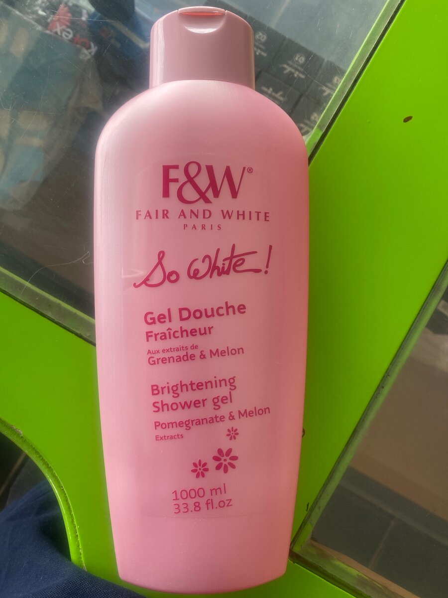 So white shower Gel