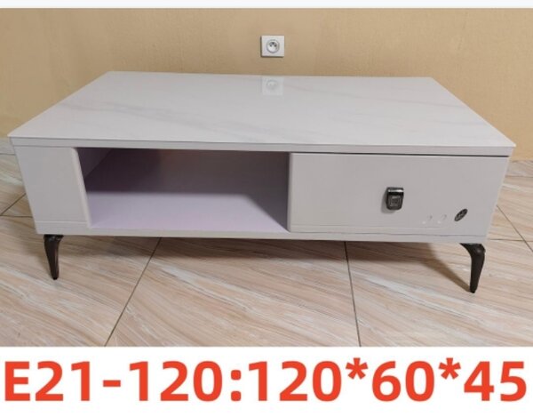 Table basse moderne blanc