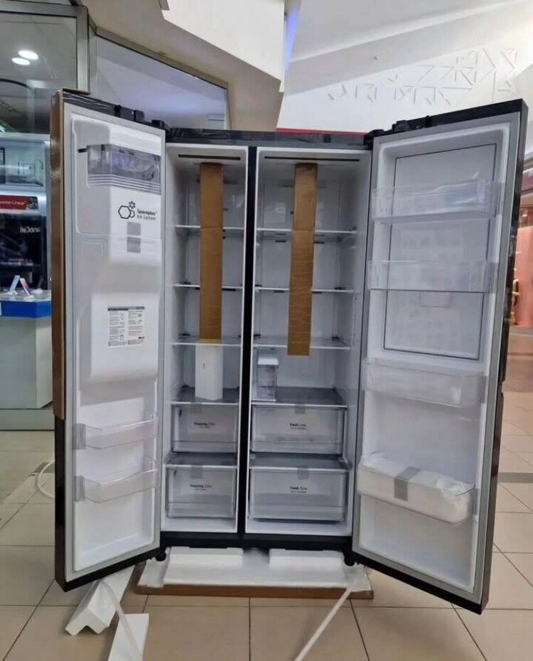 Double Slide Door Refrigerator