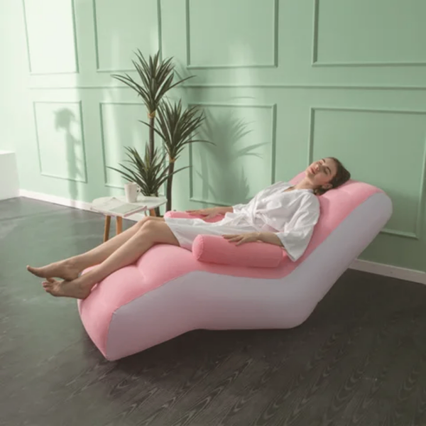 Sofa gonflable avec pompe