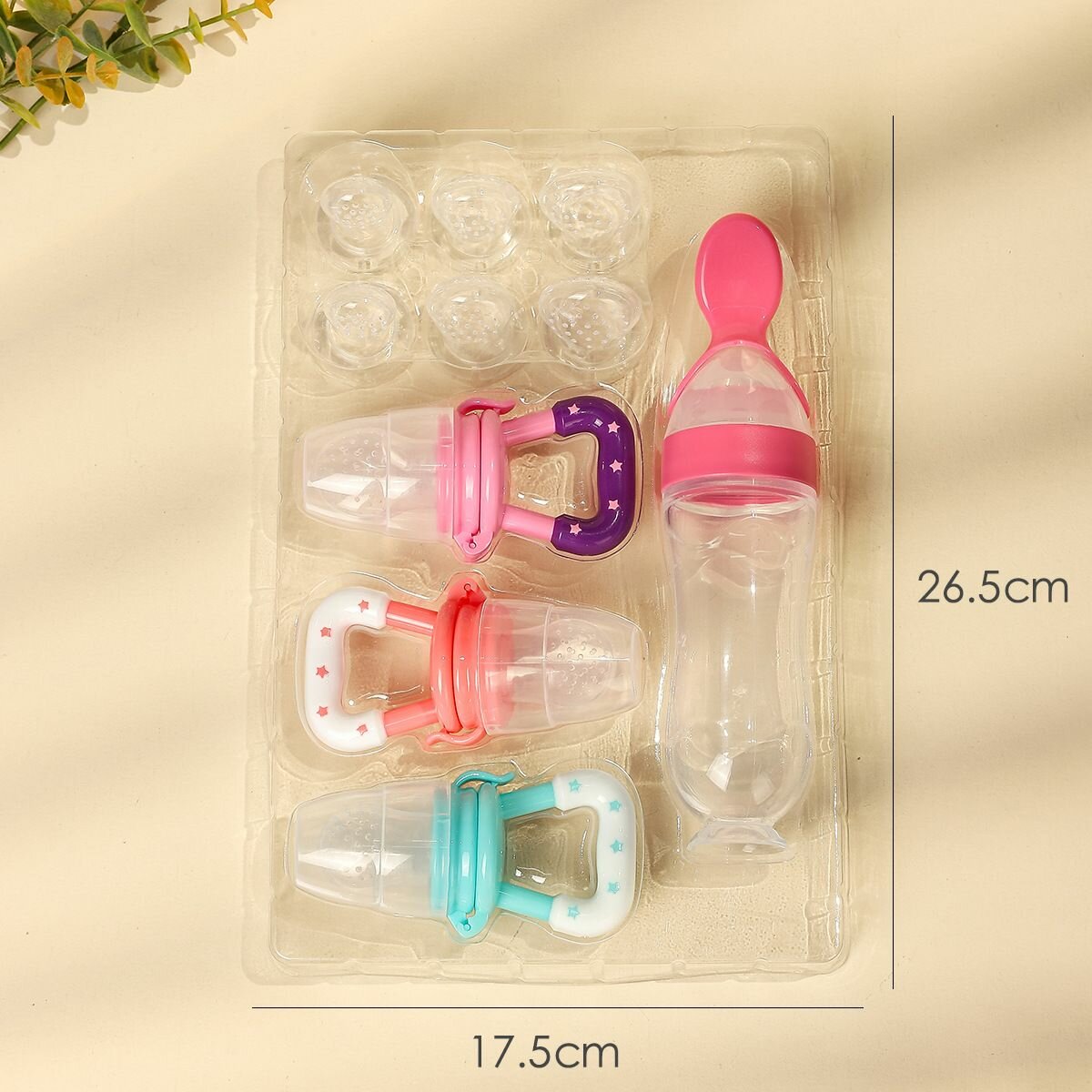 Fruit Pacifier and Feeding spoon