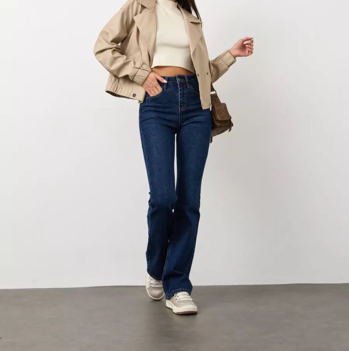 Джинсы клёш