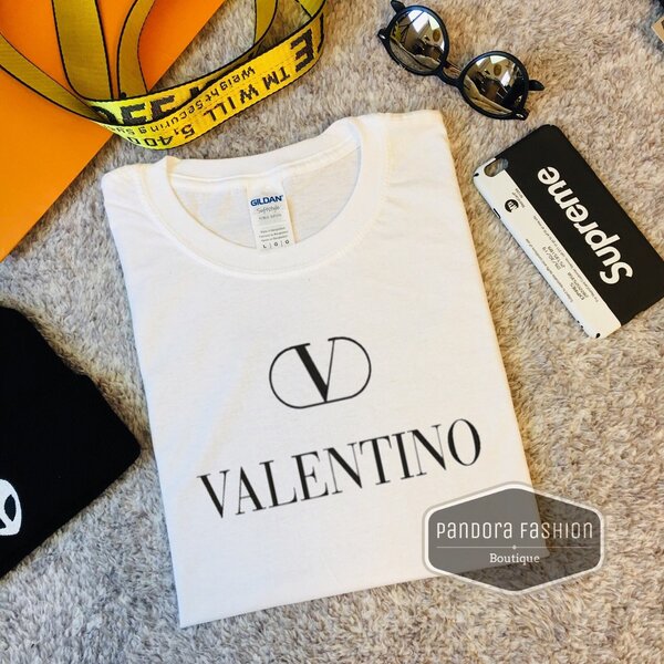 T-shirt Valentino blanc