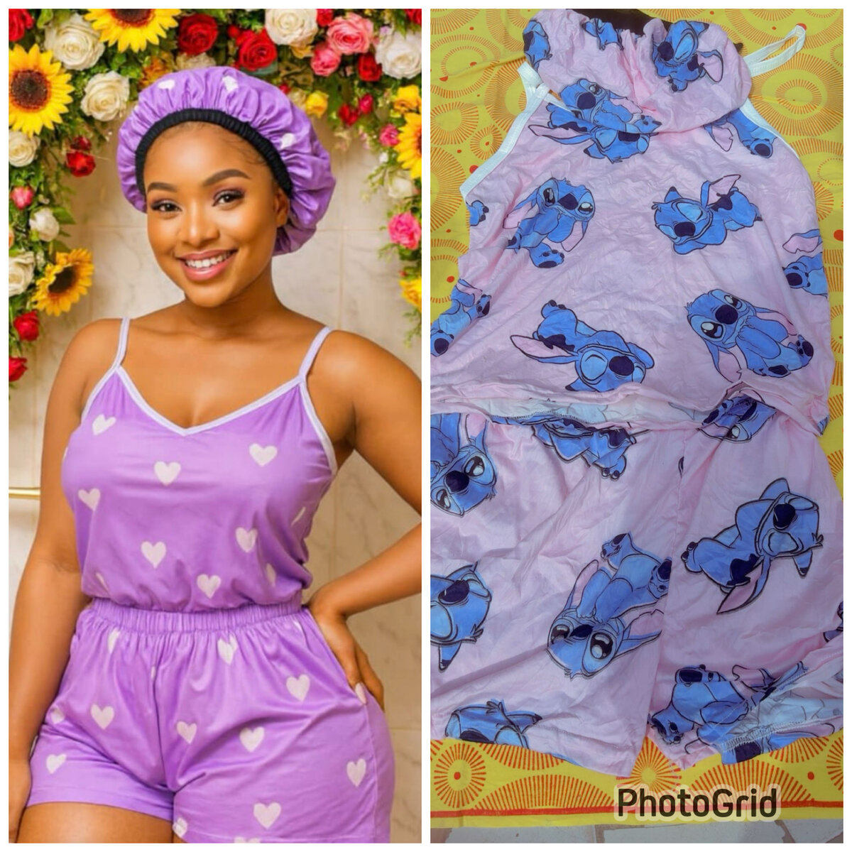 Pyjama femme motifs mignons