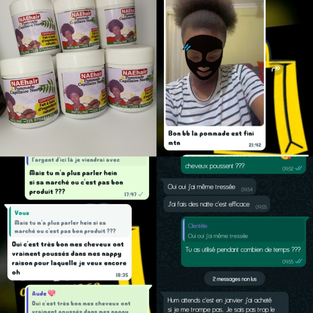 Pommade capillaire Neova