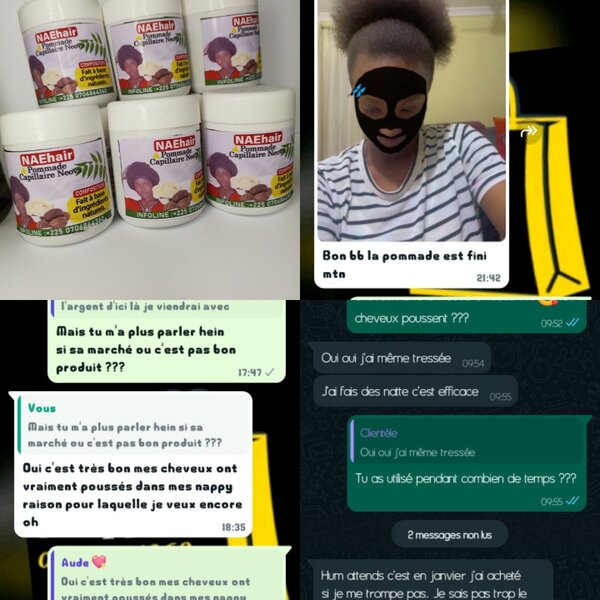 Pommade capillaire Neova