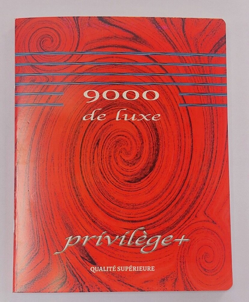 Cahier privilège 100 page
