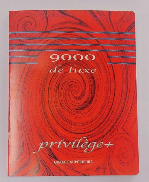 Cahier privilège 100 page