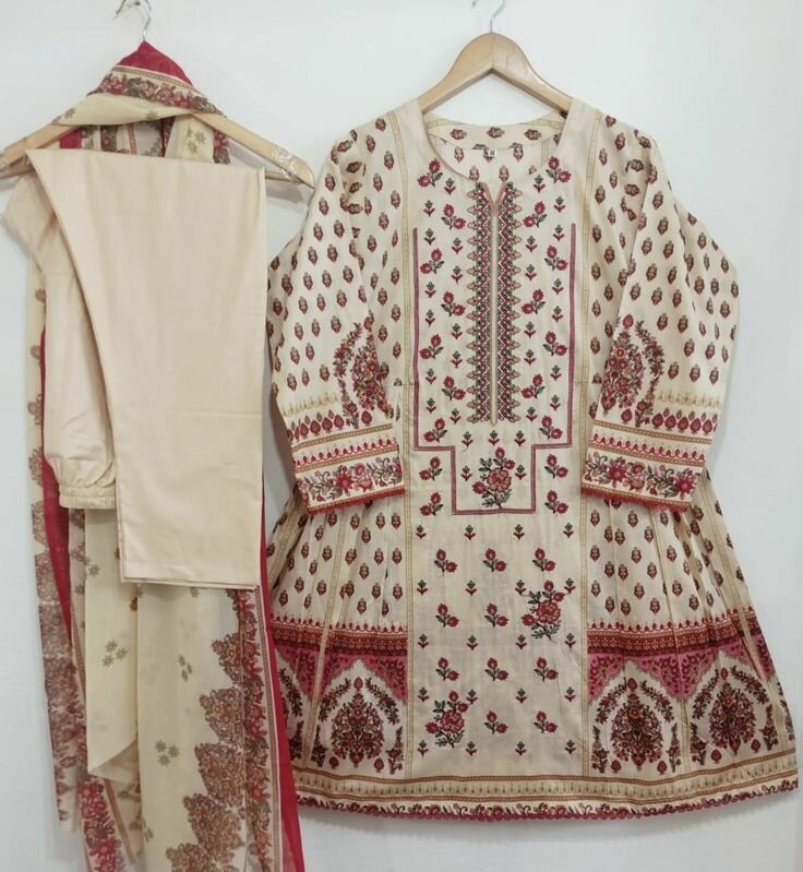 Organza 3 Peace Suit