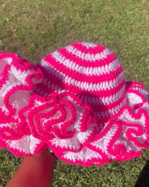 Chapeaux Crochet Colorés Unisexe