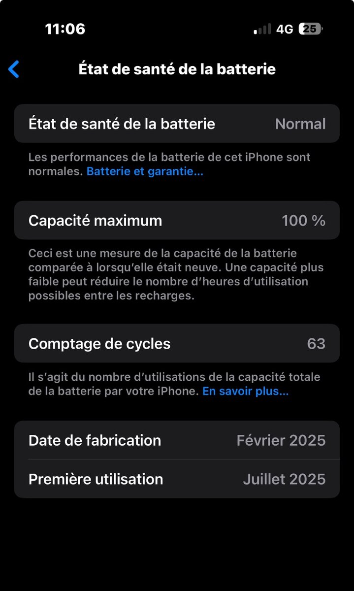 iPhone 16 Pro désert 128 Go