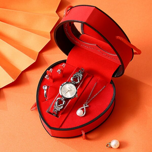 Ensemble Bijoux Montre Femme