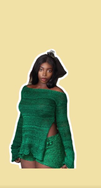 Ensemble pull et mini culotte