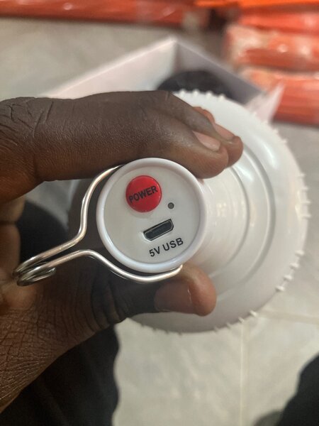 Outdoor lightning USB rechargeable