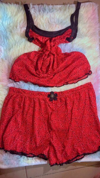 Ensemble pyjama fille imprimé