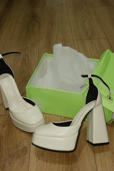 белые туфли на вечер