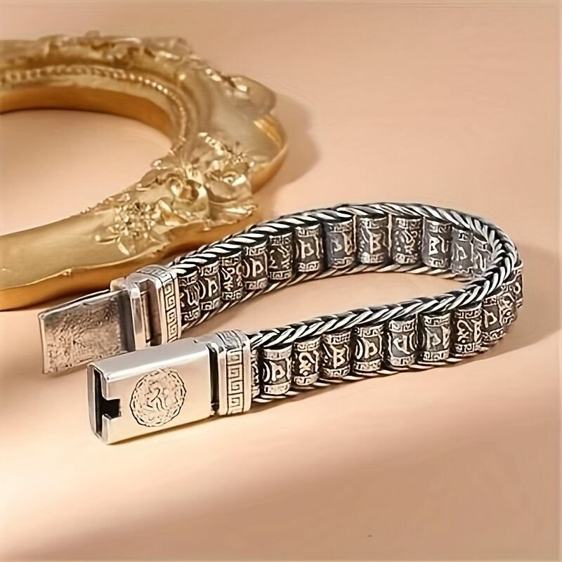 Stainless steel men's bracelet