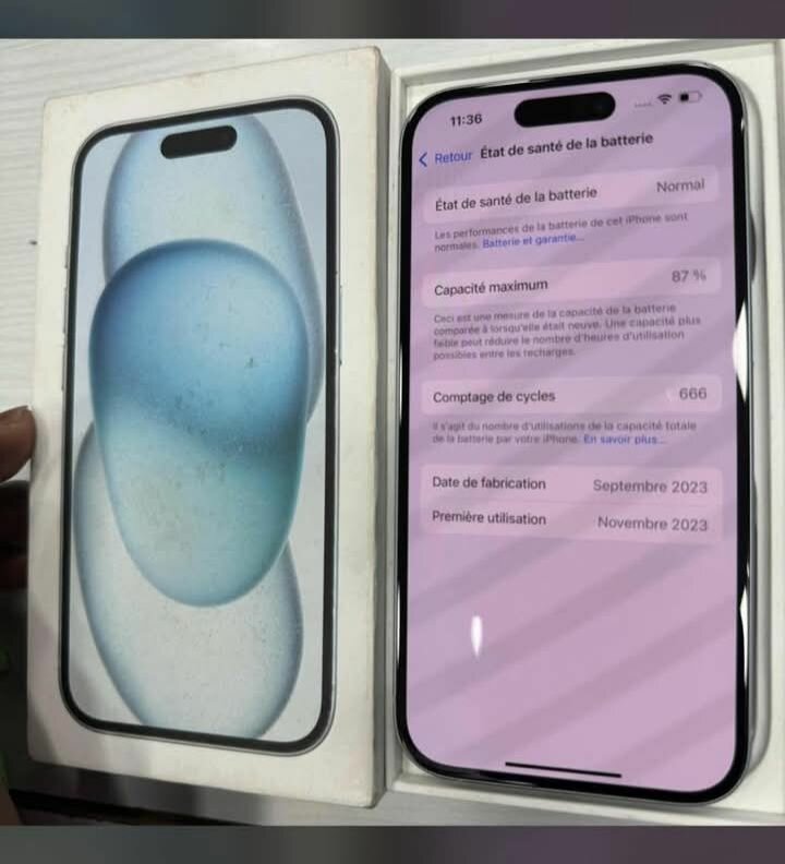 iPhone moderne 256 Go Neuf