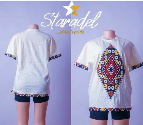 African Print T-shirt Unisex