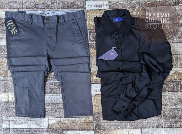 Combo of a Smart shirt and Smart trouser 