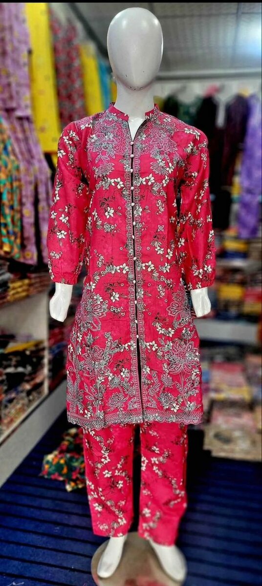 2pc stitched Dress